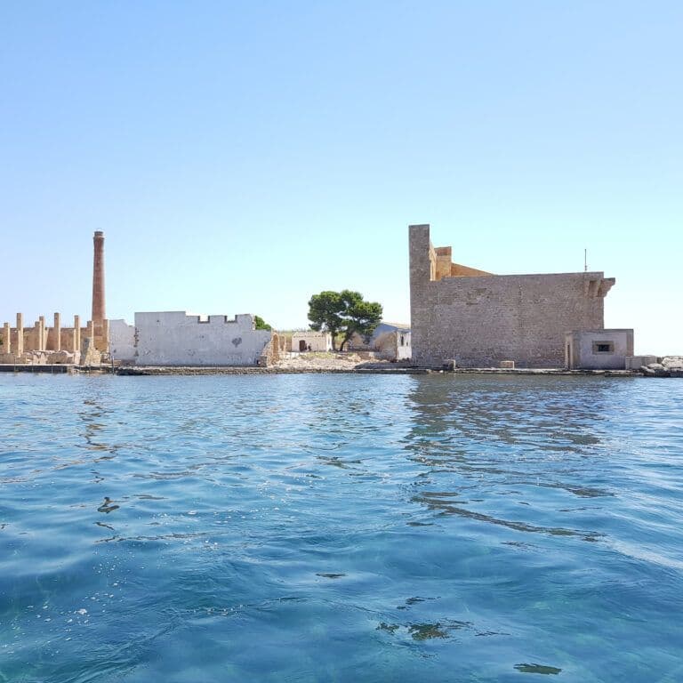 Tonnara di noto dal mare